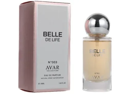 Avar Collection Perfume Belle Life 003 Eau Parfum 30ml