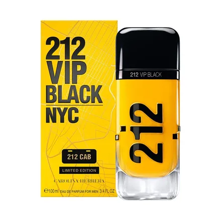 Carolina Herrera 212 Vip Black Cab Masculino Eau Parfum Edicion Limitada 100ml
