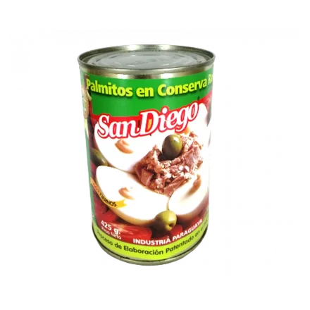 PALMITOS EN RODAJAS SAN DIEGO 425GR