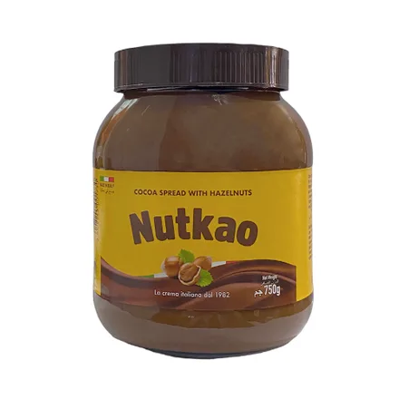 Crema Avellanas Nutkao 750g