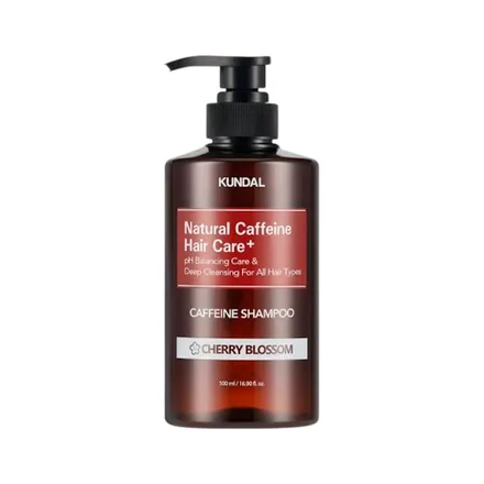 Shampoo Kundal Natural Caffeine Cherry Blossom 500ml