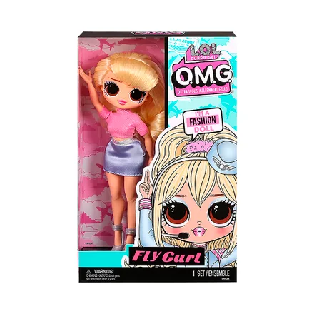 Muñeca L.O.L Surprise O.M.G I'm A Fashion Doll Fly Gurl 987697 Euc