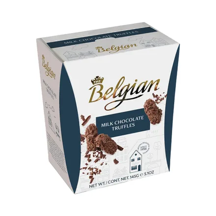 Chocolate Belgian Truffles 145 Gr