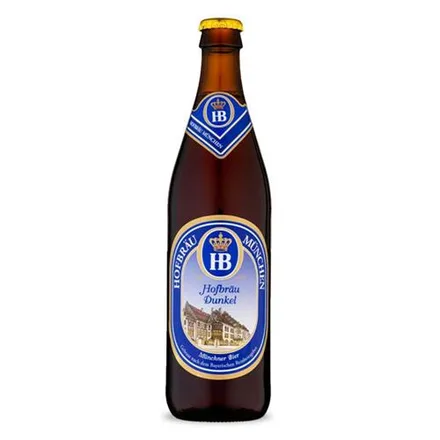 Cerveza Hofbrau Dunkel Botella 500ml