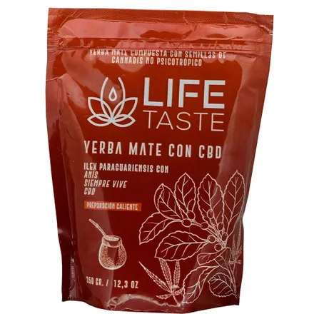 Yerba Mate Life Taste Con Cbd Terere Anis 350g