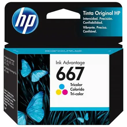 Cartucho Hp 667 Colorido