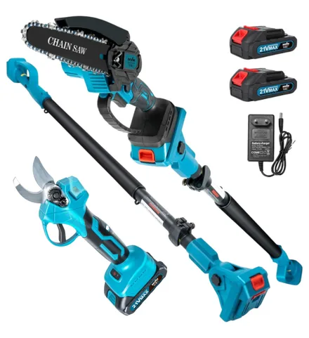 MAQ. KIT FERRAMENTAS TESOURA DE PODA E MOTOSSERRA GT5003