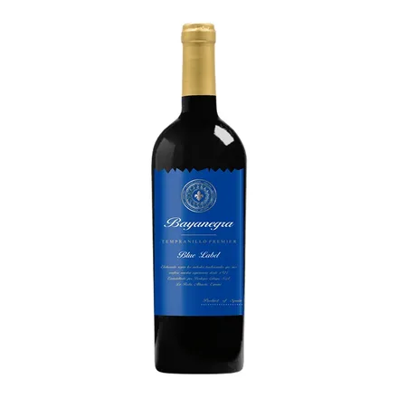Vino Bayanegra Blue Label Tempranillo Premier 750ml