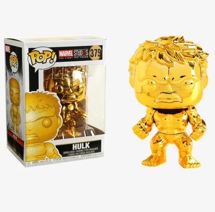 Funko Pop Chrome Marvel Hulk 379