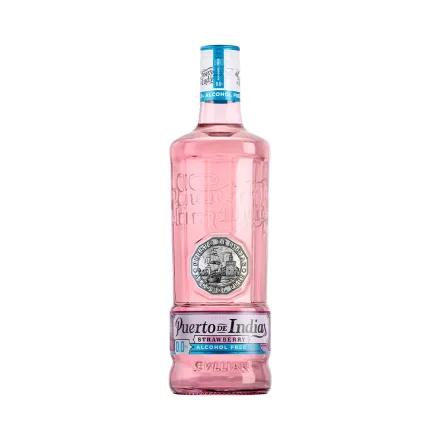 Gin Sin Alcohol Puerto Indias Strawberry 700ml