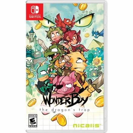 JOGO WONDER BOY THE DRAGONS TRAP NINTENDO SWITCH