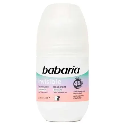 Babaria Desodorante Invisible Vitamina B3 50ml