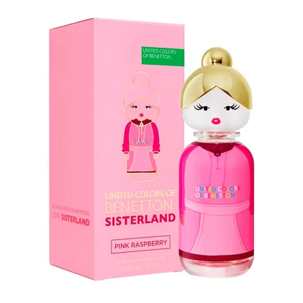 Perfume Benetton Sisterland Pink Raspberry Eau Toilette 80ml