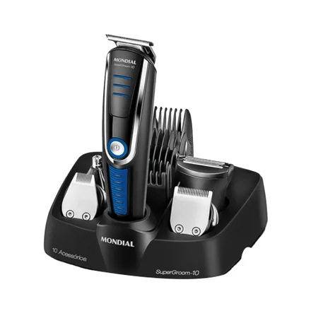 Afeitador Mondial Bg 03 Super Groom 10 Bi Voltaje