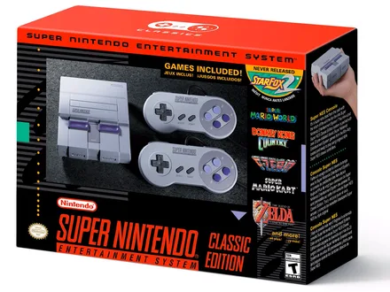 CONSOLE SUPER NINTENDO NUEVO