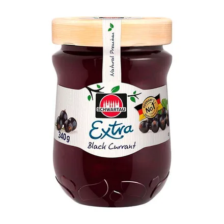 Mermelada Schwartau Extra Currant 340g