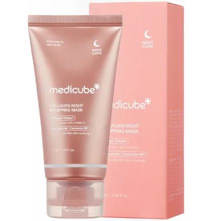 Mascara Facial Medicube Collagen Night Wrapping Mask 75ml
