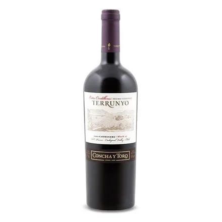 Vino Chileno Tinto Concha Toro Terrunyo Carmenere 750ml