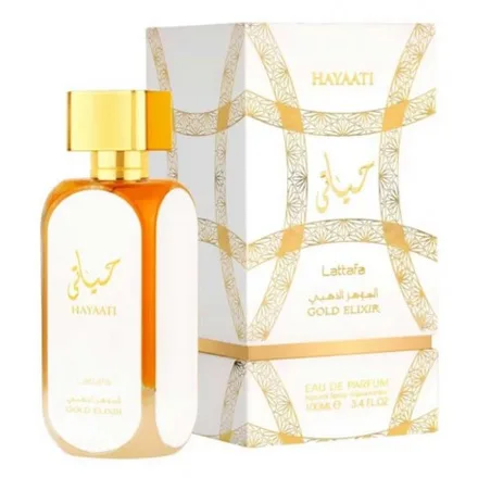 Perfume Lattafa Hayaati Gold Elixir Eau Parfum Unissex 100ml