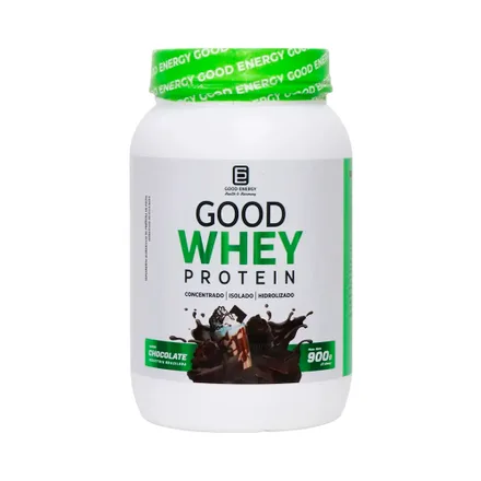 Suplemento Good Energy Whey Protein Chocolate 900 Gr