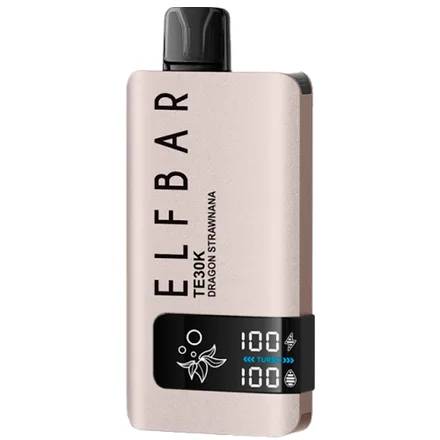 Vaper Desechable Elfbar Puffs Con 5 Nicotina Dragon Strawnana