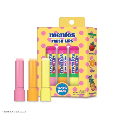 Rude Balsamo Labial Fresh Lips Tropical Mix Mentos Pack 3