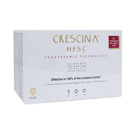 Crescina Anticaida Del Cabello 500 Man Con 20