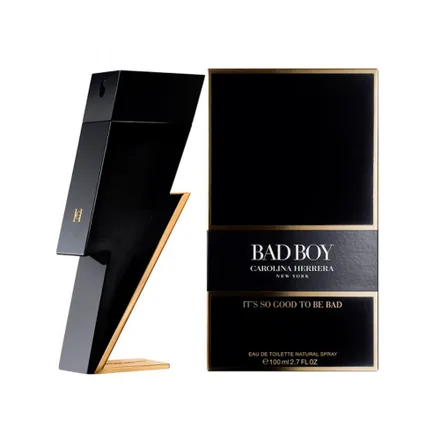 Perfume Carolina Herrera Bad Boy Eau Toilette Masculino 100ml