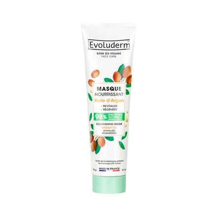 Mascarilla Facial Evoluderm Nourishing Argan Oil 150 Gr