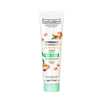 Exfoliante Facial Evoluderm Nourishing Argan Oil 150 Gr