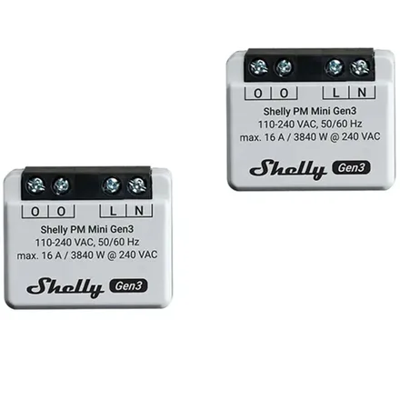Interruptor Shelly Pm Mini 3 X2
