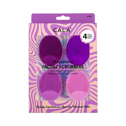 Set Cala Facial Scrubbers 4 Piezas
