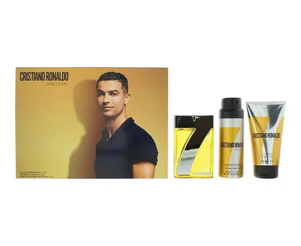 Cristiano Ronaldo Discover Eau Toilette Plus Body Spray Shower Gel 100ml