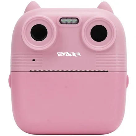 Câmera Infantil Satellite A-DV916 Full HD com Impressora - Rosa