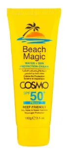Cosmo Crema Hidratante Prot Solar Beach Magic Water Spf 50 Plus 100g