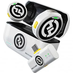 Hollyland Microfone Lark M2 Duo 2TX Plus 1RX