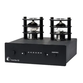 Pré Amplificador Pro-Ject Tube Box E Black