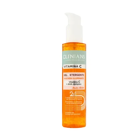 Clinians Gel Detergente Illuminante Vitamina Aha 2EN1 150ml
