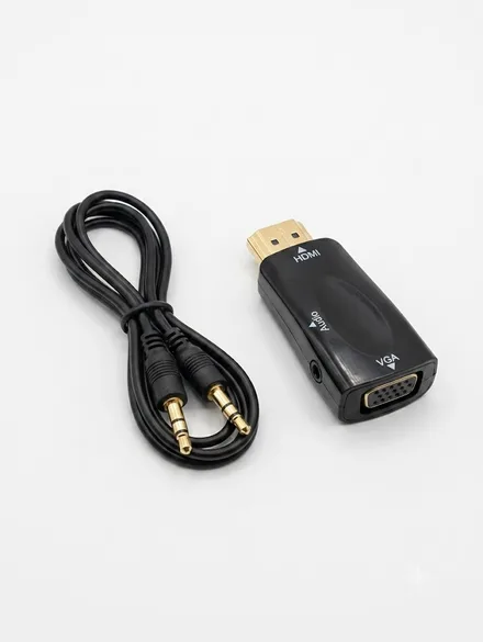ORIGINAL ADAPTADOR HDMI M A VGA F C/AUDIO