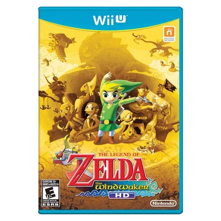 JOGO WIIU THE LEGEND OF ZELDA THE WINDWAKER HD