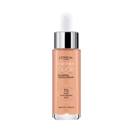 Serum Facial Oreal Tinted True Match 3 4 Light Medium 30ml