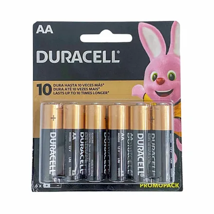 Pila Alcalina Duracell 4 Plus 2