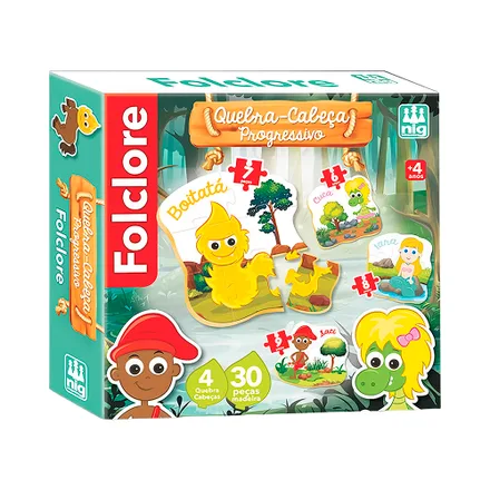 Rompecabezas Nig Brinquedos Folclore 0436 4