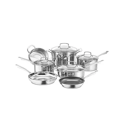 Jogo Panelas Cuisinart 89 11 Inoxidavel Profissional