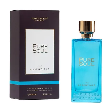 Essentials Paris Bleu Pure Soul Masculino Eau Parfum 100ml