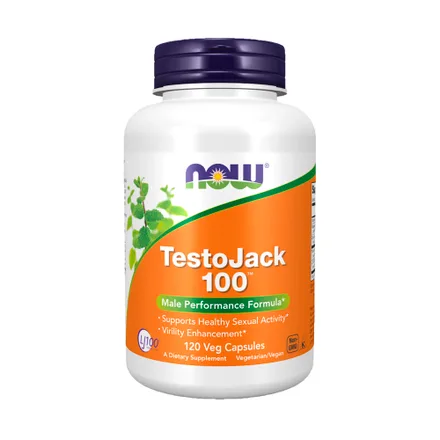 Suplemento Now Testojack 100 120 Capsulas