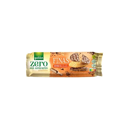 Galletas Gullon Finas Avena Con Choco Leche 150g