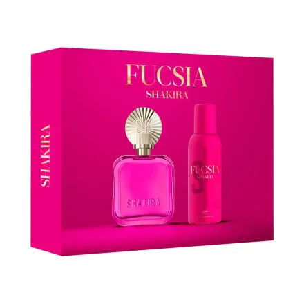 Perfume Femenino Shakira Fucsia Edp Desodorante Corporal 150ml 80ml