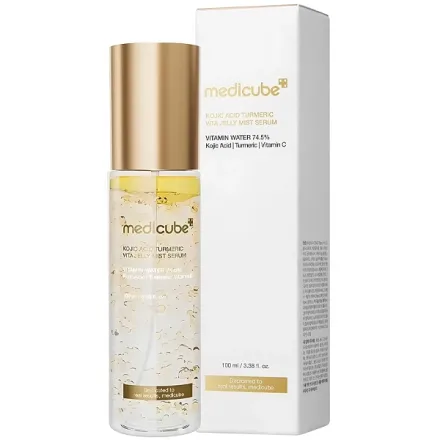 Mist Facial Hidratante Medicube Kojic Acid Turmeric Vita Jelly Cx Feia 100ml