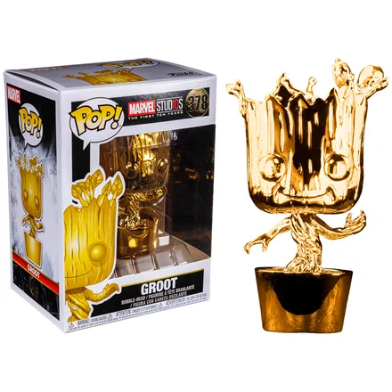 Funko Pop Chrome Marvel Groot 378
